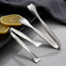Axyaa Heart Food Tongs: Stainless Steel Cooking Tweezer for Steak, Sugar & Ice