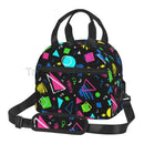 Axyaa Retro Insulated Lunch Bag | Waterproof Thermal Bento Box for Work & School