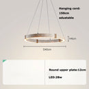 Axyaa Circular Medieval Chandelier for Retro Restaurant & Bedroom Tea Room