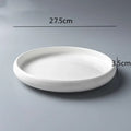 Axyaa Ceramic Nest Plate: Western Steak & Dessert Tray for Kitchen & Dining