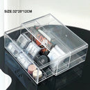 Axyaa Acrylic Makeup Organizer for Cosmetics and Brushes