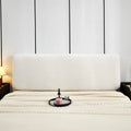 Axyaa Soft Bag Cotton Bedside Cover for Wooden Bed Backrest