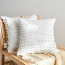 Axyaa Super Soft Cushion Cover for Living Room Decor - 45x45cm & 30x50cm
