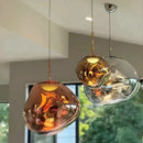 Axyaa Nordic Lava LED Pendant Lights Indoor Lighting Chandelier Kitchen Loft Decor