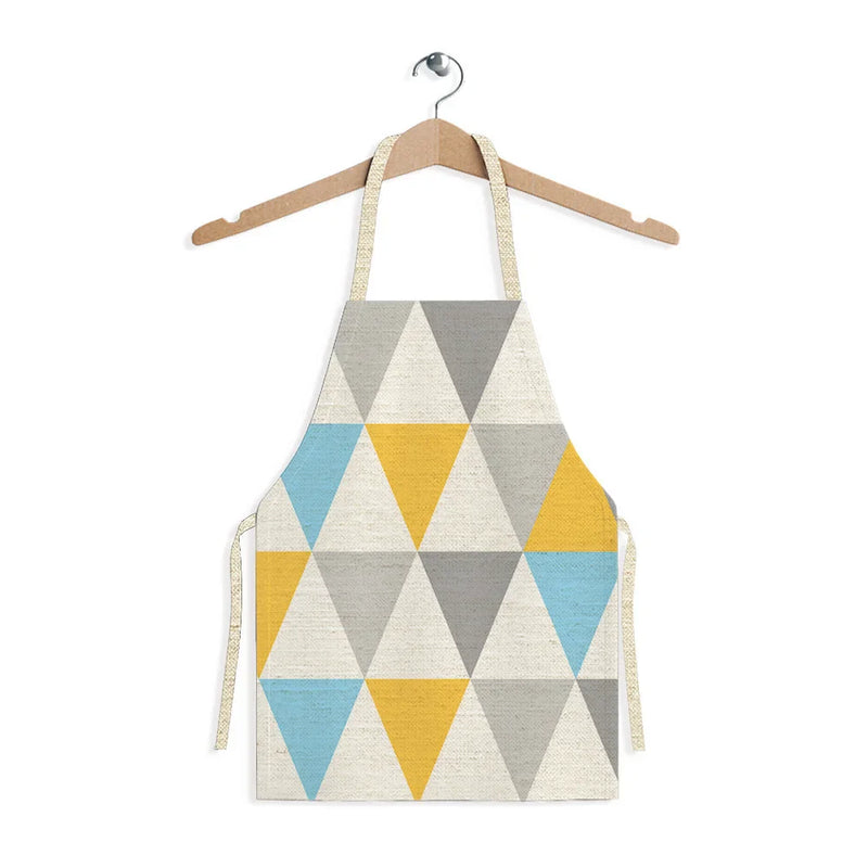 Axyaa Diamond Kitchen Apron - Irregular Pattern for Cooking, Baking, Cleaning