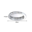 Axyaa Modern Gold Crystal Ceiling Chandelier for Luxe Living Room & Bedroom Lighting