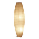 Axyaa Japanese Style Paper Floor Lamp for Living Room, Bedroom & Study