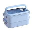 Axyaa Wheat Straw Microwave Lunch Box for Kids - Portable Bento Container