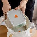 Axyaa Kitchen Food Storage Box Plastic Grains Cans Bulk Jars Container Organizer