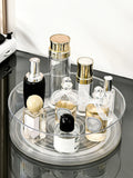 Axyaa Rotating Skin Care Cosmetic Organizer for Bedroom Desktop Storage