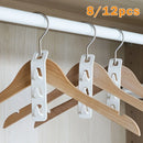 Axyaa Multi-Layer Cascading Hanger Hooks for Closet Storage
