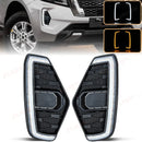 Axyaa LED DRL Turn Signal Lights for Nissan Navara NP300 Frontier 2020-2022