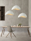 Axyaa Nordic White Pendant Chandelier for Living Room Bedroom Dining Kitchen Island