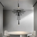 Axyaa Modern Metal Pendant Lights LED Chandelier for Luxury Home Decor