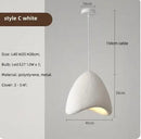 Axyaa LED Chandelier for Dining Room, Bedroom, or Living Room - Japanese Style Indoor Lighting Decor