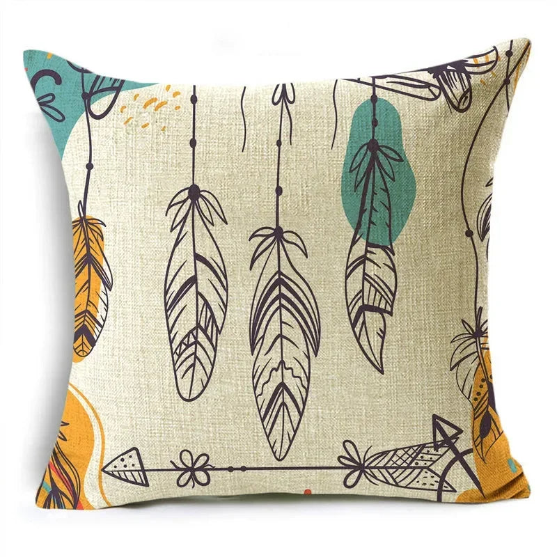 Axyaa Classic Printed Pillowcases 40*40cm/45*45cm/50*50cm Cushion Cover