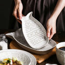 Axya Cute Cat Ceramic Tableware Set.