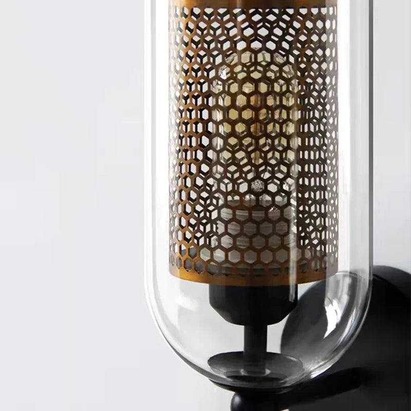 Clear Glass Wall Light Bathroom Bedroom Sconce Axyaa Lighting Fixtures E27 G9 Bulb
