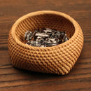 Axya Handmade Rattan Woven Tea Box and Accessories