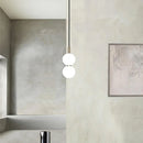 Axyaa Glass Pendant Light Minimalist Living Room Staircase Decoration