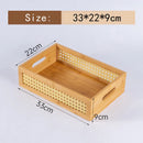 Axyaa Acrylic Grid Side Storage Box for Bedroom and Living Room Organization