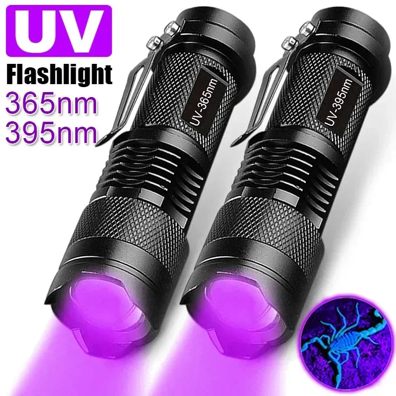 Axya UV Blacklight LED Urine Detector for Pet Stains