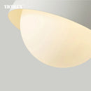 Axya LED Ceiling Light for Staircase Foyer Gallery Balcony - White/Black Finish