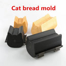 Axya Cute Kitten Toast Loaf Mold - Non-Stick Cat Head Bread Dessert Mold