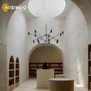 Axyaa Adjustable Height Pendant Light Black for Living Dining Bedroom