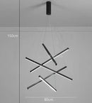 Axyaa Modern LED Pendant Chandeliers for Living Room and Dining Room Lighting