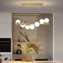 Axyaa Glass Ball Pendant Chandelier for Modern Home Decor