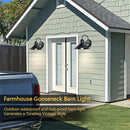 Farmhouse Black Wall Sconce E27 Socket Waterproof Exterior Wall Lantern