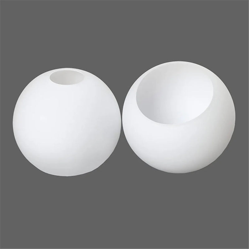 Opal White Glass Shade Replacement Pendant Lamp Frosted Glass Globes for Axyaa