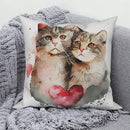 Axyaa Animal Print Decorative Pillowcase for Home Decor.