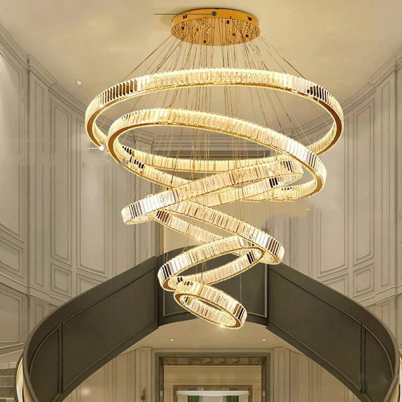 Axyaa Modern Dine Room Pendant LED Chandelier Ceiling Light