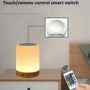 Axyaa Color Changing Touch Lamp: Remote Control Dimmable Night Light