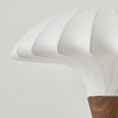 Axyaa Vintage Silk Floor Lamp | Retro Fabric Table Light for Living Room | Wood Study Mood Light