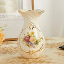 Axyaa Ceramic Vase Dried Flowers Arrangement Home Decor