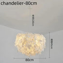 Axyaa Nordic Leaf Pendant Light: Minimalist Designer Feather Lamp for Bedroom, Living Room, or Clothing Store