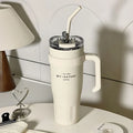 Axyaa Stainless Steel Vacuum Insulated Tumbler with Lid and Straw