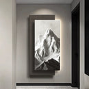 Axyaa Light Luxury Sandstone Mountain Wall Lamp for Elegant Decor