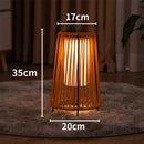 Axyaa Retro Solar Floor Lamp for Outdoor Decoration with Automatic Night Lighting