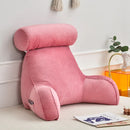 Axyaa Memory Foam Reading Pillow for Office, Sofa, Bedside - Ultra Soft Lumbar Support