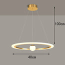 Axyaa Nordic Dining Room Pendant Light Chandelier for Living Room