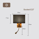 Axyaa Wood Iron LED Wall Lamp with Linen Lampshade for Bedroom and Aisle Lighting