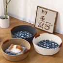 Axyaa Cotton Woven Pet Litter with Removable Bamboo Mat