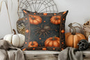 Axyaa Halloween Ghost and Pumpkins Decor Pillow Cover for Sofa Bedroom Car