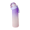 Axyaa 650ml Flavored Water Bottle: Sports Alr Up Drinking Cup with Fruit Fragrance Pods
