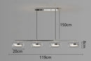 Axyaa Modern LED Pendant Light for Home Decor Chandeliers Indoor Lighting