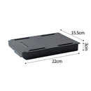 Under Desk Storage Box by Axyaa - Pull Out Table Shelf - Large Capacity Drawer